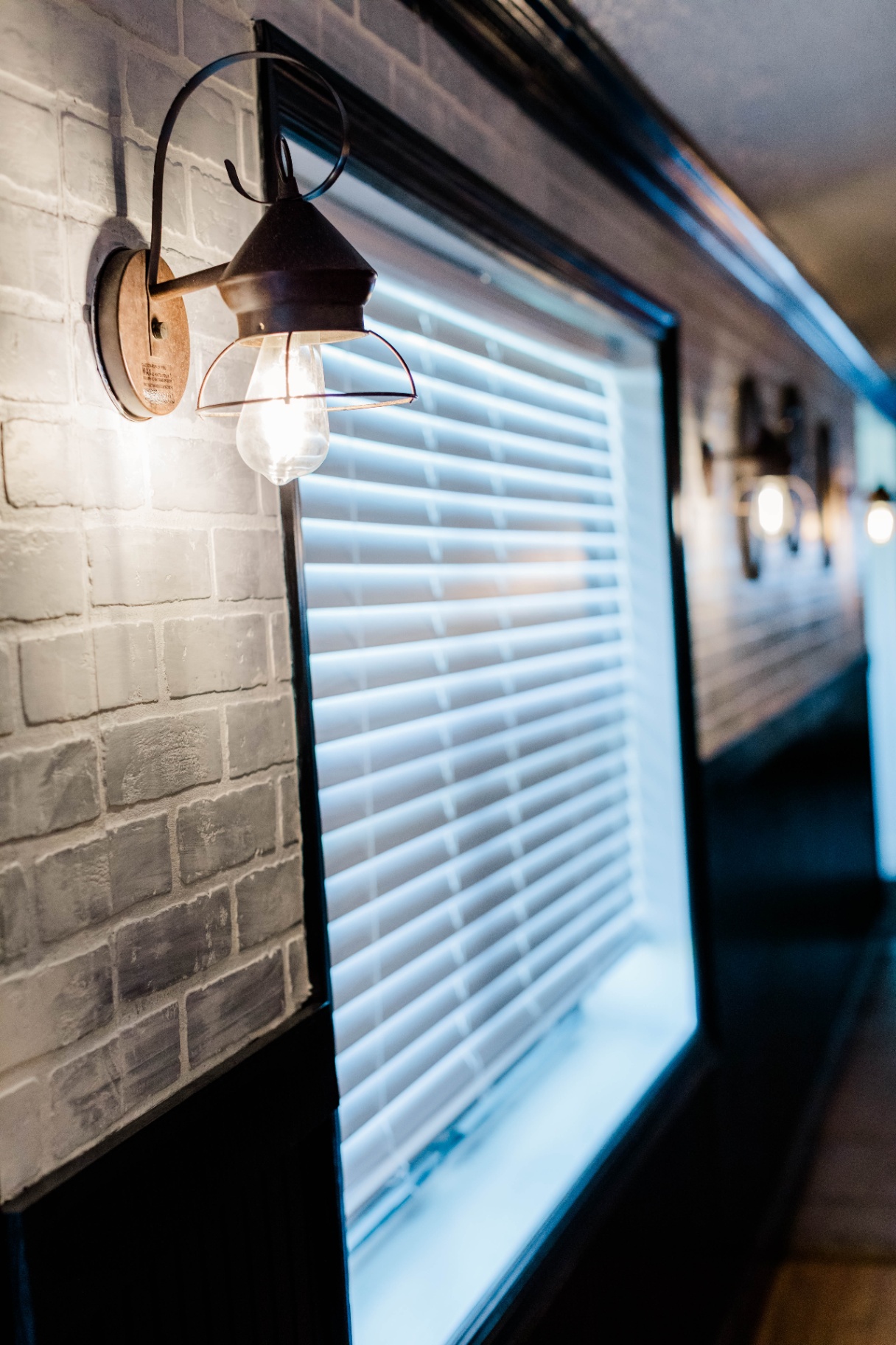 Vintage Sconces — Warm glow throughout at Fields of Grace Farmhouse in Lake Butler, FL