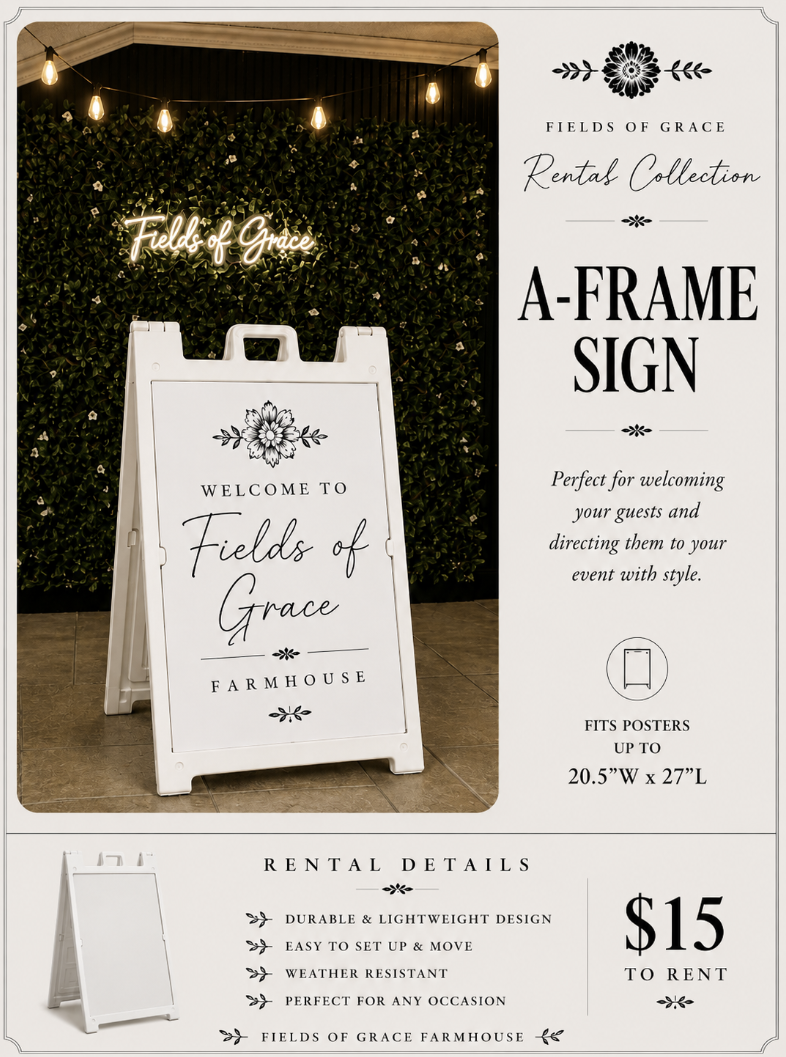 A-Frame Sign